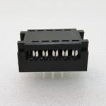 Conn IDC Connector HDR 10 POS 2.54mm Solder RA Thru-Hole