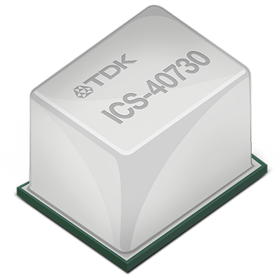 InvenSense-ICS-40730 Microfoni Mic Omni-Directional 430Ohm -32dB Rectangle Solder Pad