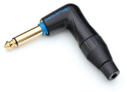 Amphenol-TM1RBJ-AU Steckverbinder für Audio und Video Conn 1/4" Mono Phone Plug PL 1 POS Solder RA Cable Mount 1 Terminal 1 Port Bag