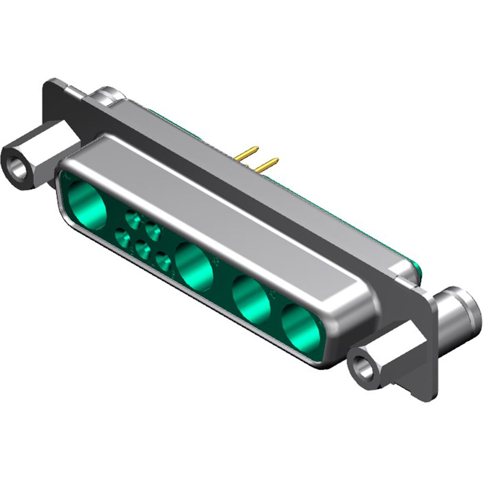 Molex-173107-1231 Steckverbinder, D-Sub Conn Combo D-Sub F 5Signal/4Cavity POS 1.38mm Solder ST Thru-Hole 5 Terminal 1 Port FCT Products Carton