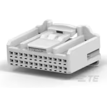 TE Connectivity-1318917-1 Carcaza de cables discretos de conector Conn Housing PL 24 POS 2.2mm Crimp ST Cable Mount Natural Bag