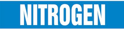 Panduit-PPMA1433D Beschriftungen Labels Pipe Marker Dura-Polyester Vinyl Blue/White 304.8x63.5mm