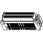 Conn Board to Board RCP 80 POS 0.6mm Solder ST Top Entry SMD Tray