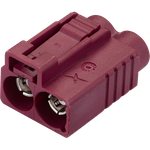 Dual FAKRA Code Z Beige Plug