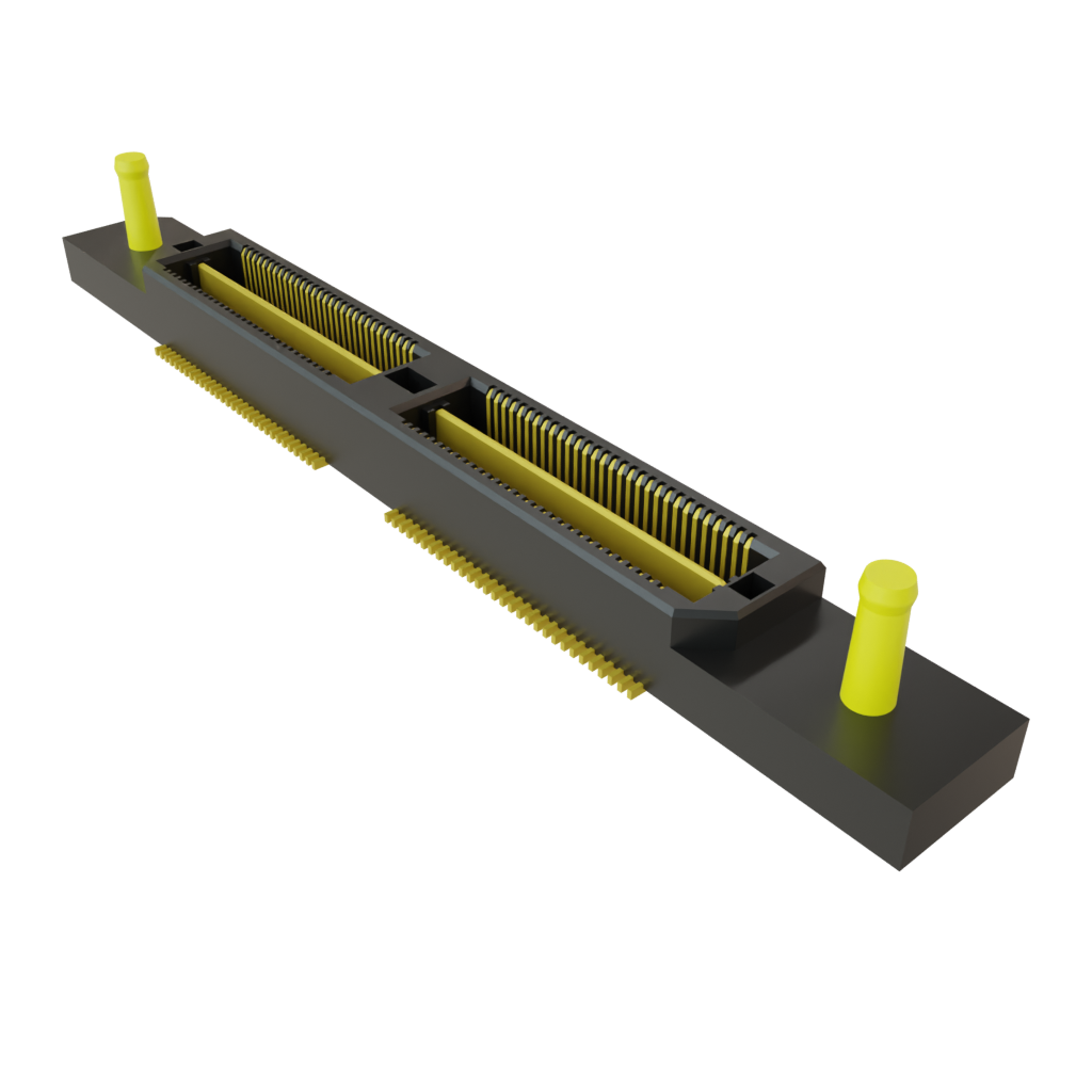 Samtec-QTH-060-01-H-D-A-RT1 Connector Headers and PCB Receptacles Conn Micro High Speed Terminal Strip HDR 120 POS 0.5mm Solder ST Top Entry SMD Tray