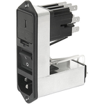 SCHURTER-CG10.6101.151 Spannungsversorgungseingangsmodule Power Entry Module Filtered M 3 POS 250VAC 1A Fuse/Switch/Voltage Selector ST 1 Port