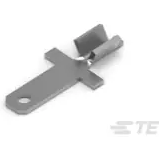 TE Connectivity-62887-1 Terminales del conductor Quick Disconnect Terminal 22-26AWG Brass M 12.44mm Tin Reel