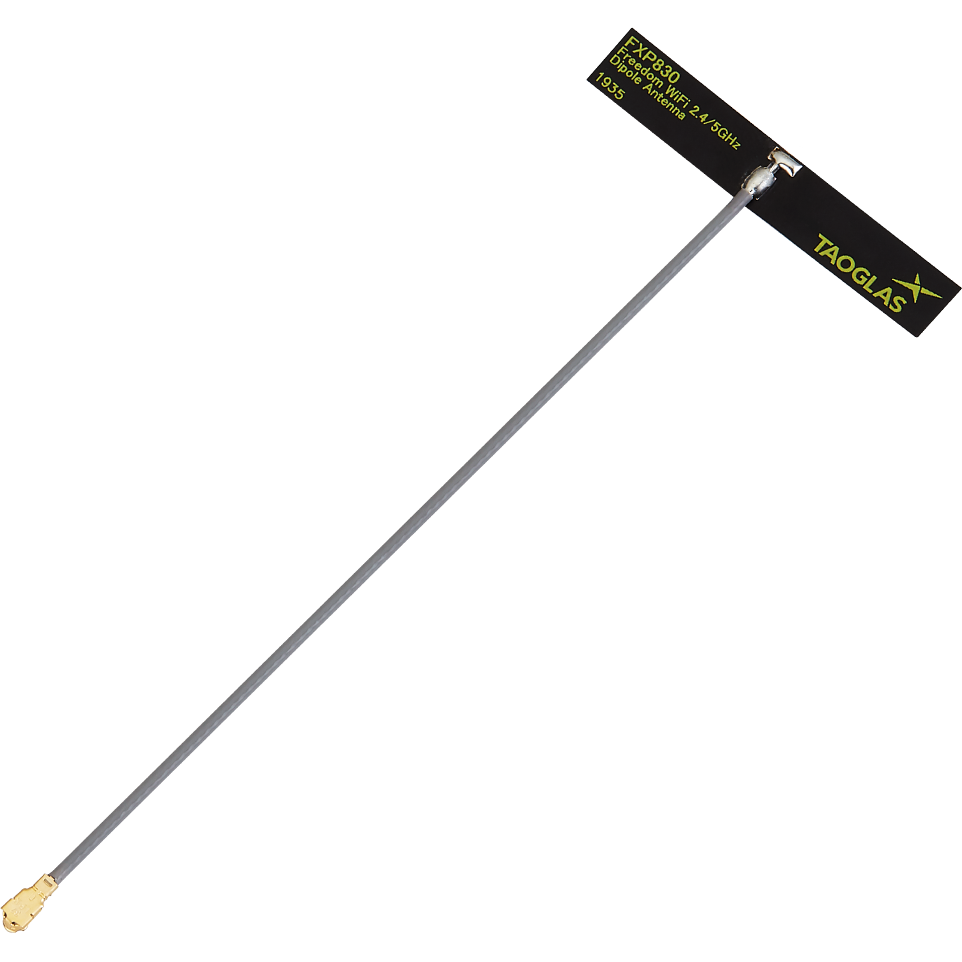 taoglas-FXP830.07.0100C Antenne The Taoglas Pylon FXUB85 is an ultra-wideband 5G flexible PCB antenna designed for the next generation of connectivity.