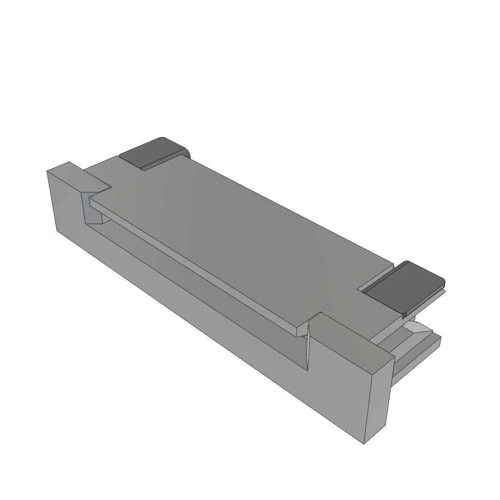 Samtec-ZF1-10-02-TM-WT Steckverbinder, FFC-FPC Conn FFC/FPC Connector SKT 10 POS 1mm Solder RA SMD Tube