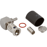 Conn HD-BNC 0Hz to 6GHz 50Ohm Crimp RA Cable Mount PL Gold Bag