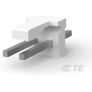 TE Connectivity-644752-2 Cabezales del conector y receptáculos PCB Conn Wire to Board HDR 2 POS 3.96mm Solder ST Top Entry Thru-Hole Package