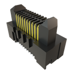 Conn Micro High Speed Terminal Strip HDR 20 POS 0.8mm Solder ST Top Entry SMD Edge Rate® T/R