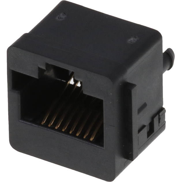Molex-0428788456 Raccordement téléphone et télécom Conn RJ-45 RCP 8 POS 2.54mm Solder ST Thru-Hole 8 Terminal 1 Port Cat 3 Tray