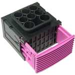 Delphi-13768495 Einzeladersteckverbinder, Gehäuse 8 Way Black Ducon 4.8 6.3 Sealed Female Connector Assembly