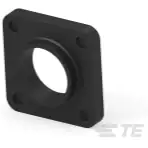 TE Connectivity-207299-1 Accessoires de raccordement Connector Accessories Flange Straight Thermoplastic Black Loose