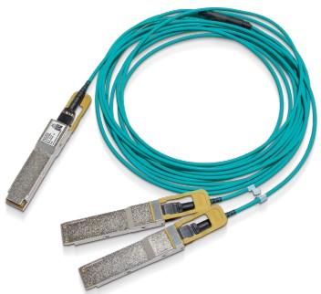 NVIDIA-MFS1S50-V015E Assemblaggio cavi in fibra ottica Cable Assembly Active Optical Fiber Cable 15m QSFP56 to QSFP56 38 to 38 POS PL-PL Mellanox®