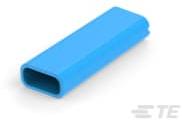 TE Connectivity-2391865-1 连接器端子 Insulation Sleeve, Straight, PVC, Blue