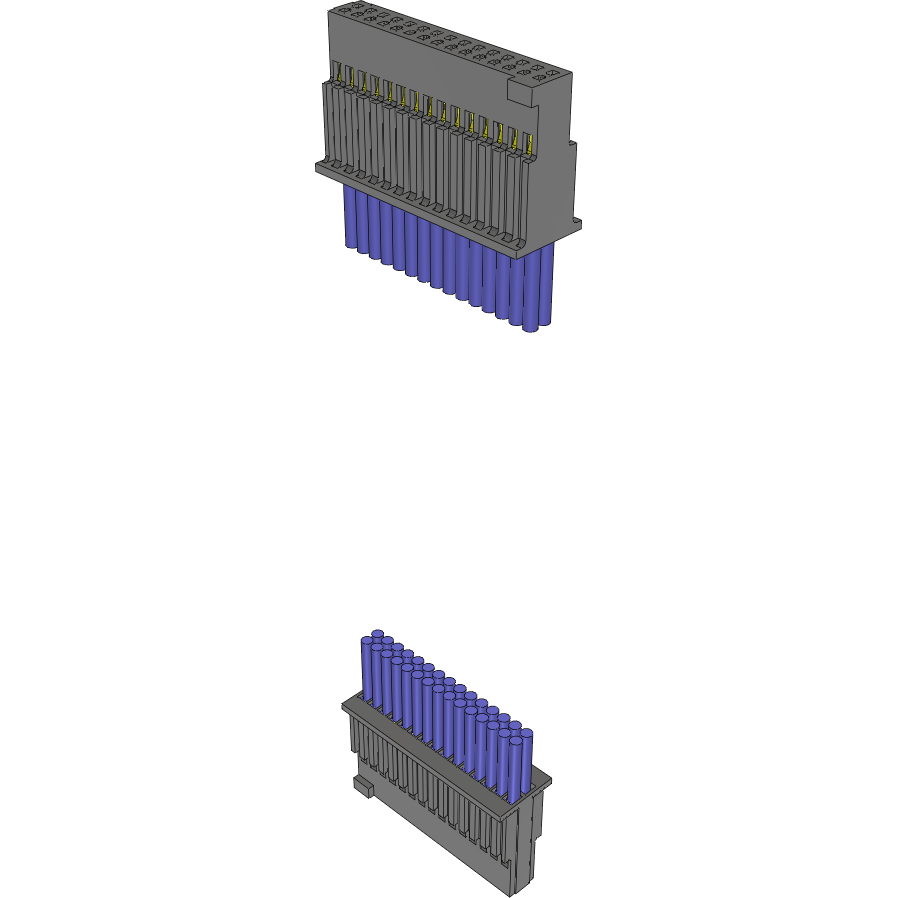 Samtec-SFSD-15-28-G-09.00-D-NUS 其他电缆组件 Cable Assembly Discrete Wire 0.228m 28AWG Socket Strip to Socket Strip 30 to 30 POS SKT-SKT Crimp-Crimp TIGER EYE™ Layer