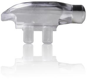 Visual Communications-7511A85 LED-Lichtleiter LED Light Pipe Rectangular Right Angle Clear Rigid Bag