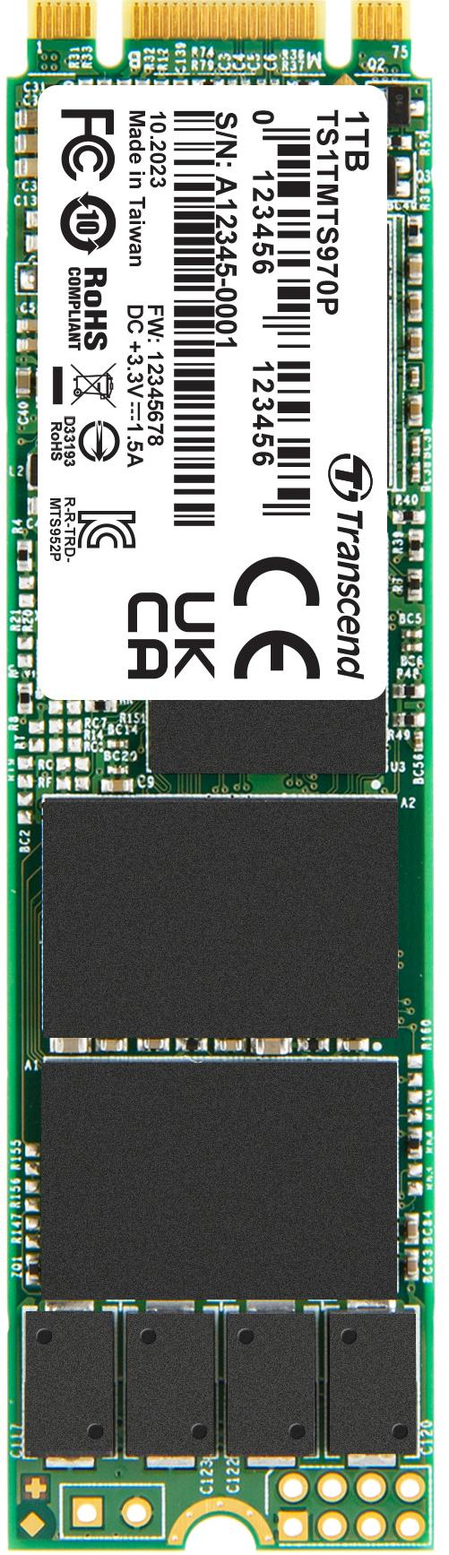 Transcend Information-TS1TMTS970P Solid State-Laufwerke SATA III M.2 SSDs