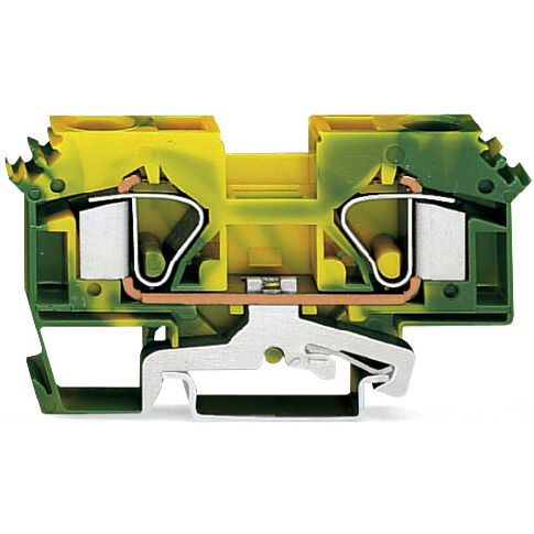 WAGO-283-607 Connector Terminal Blocks Conn Terminal Block 2 POS T DIN Rail 70A Box