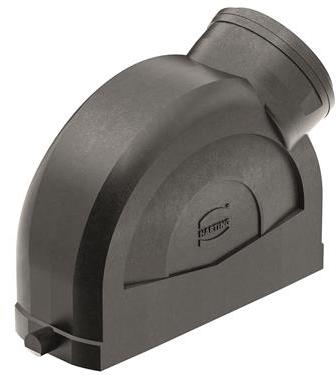 HARTING Technology Group-19430240548 Backshells Hood 90° 24/B Shell Size Glass Fibre Reinforced Polyamide Self Lock
