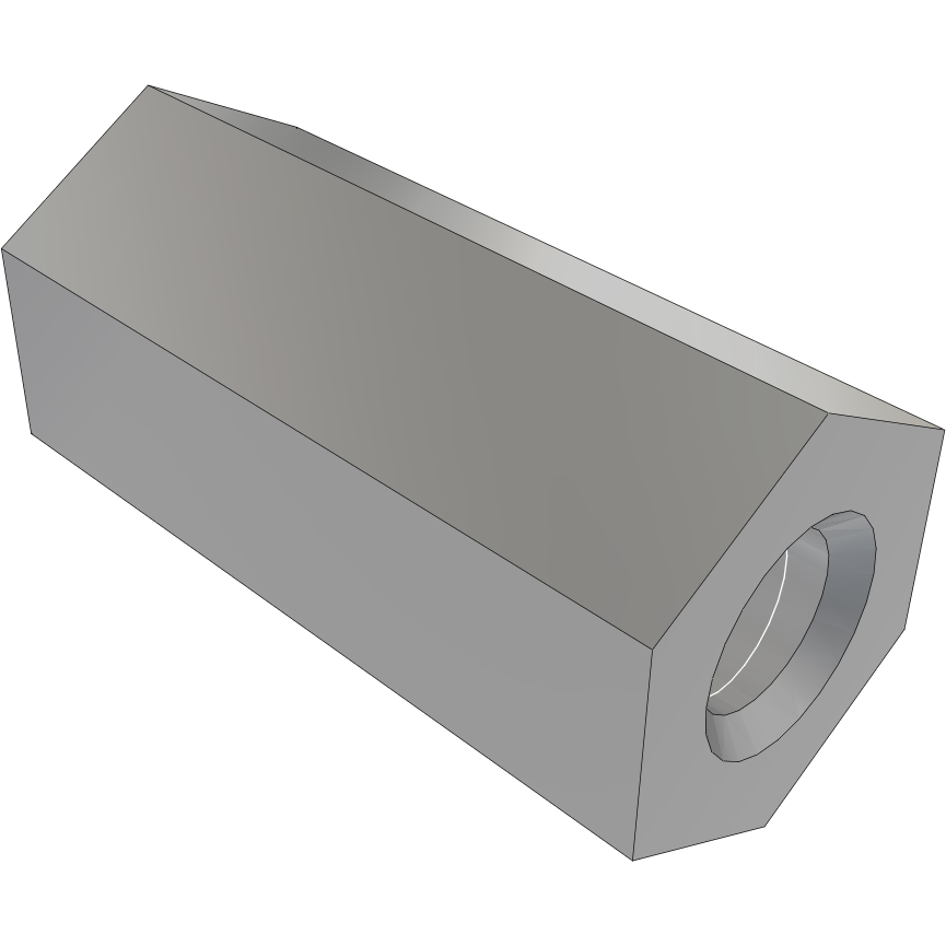 Samtec-SO-1015-05-01-02-N Isolatori a cappe Standoff Hex F/F 4-40-THD 4.76mm-A/F Stainless Steel 302