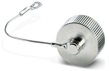 PHOENIX CONTACT-1616068 Accessoires de raccordement Connector Accessories Protection Cap Straight Metal Black