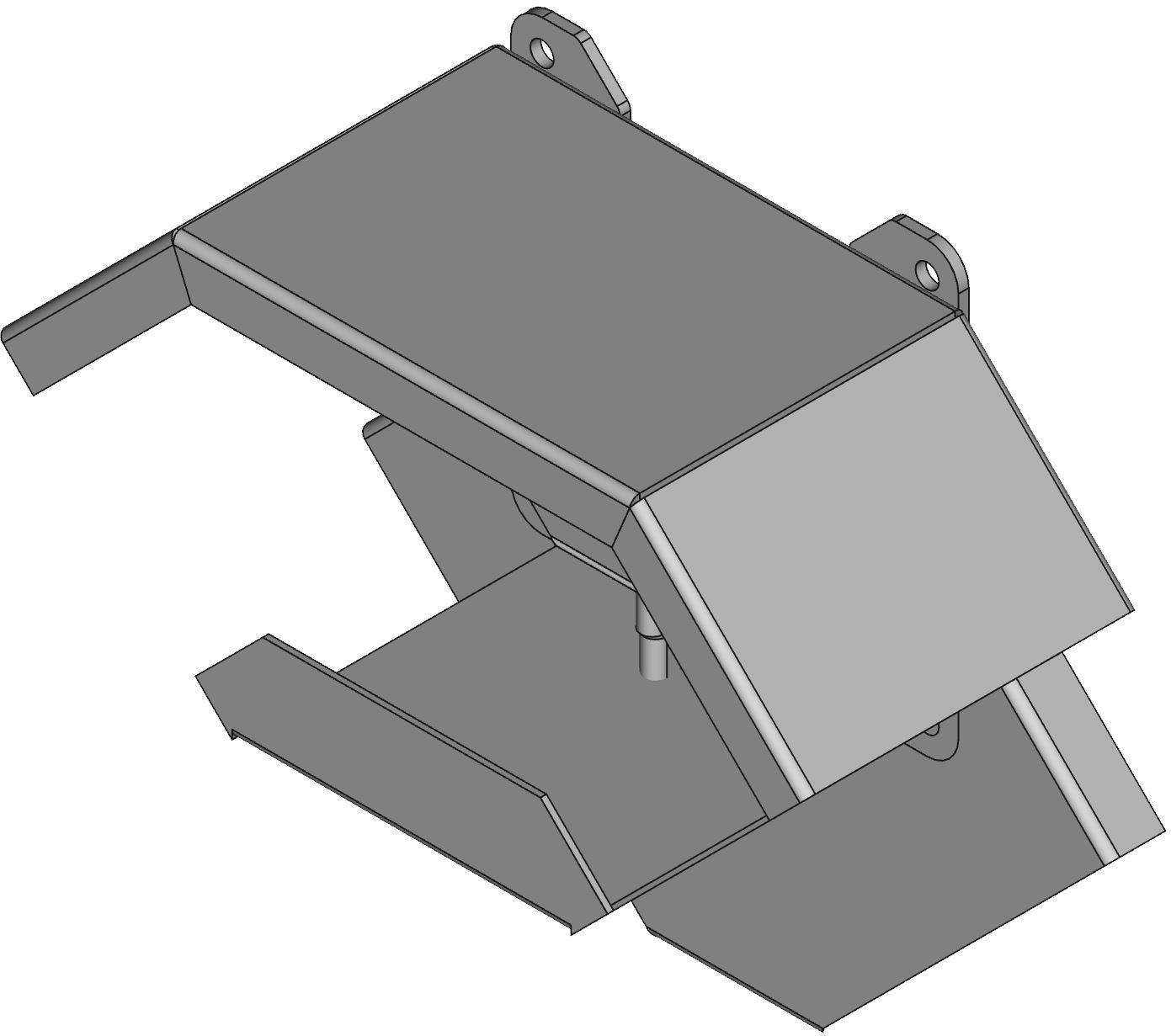 Hammond Manufacturing-1485C9N 配线槽 Wiring Ducts 90° Elbow Square with Cover Steel Gray