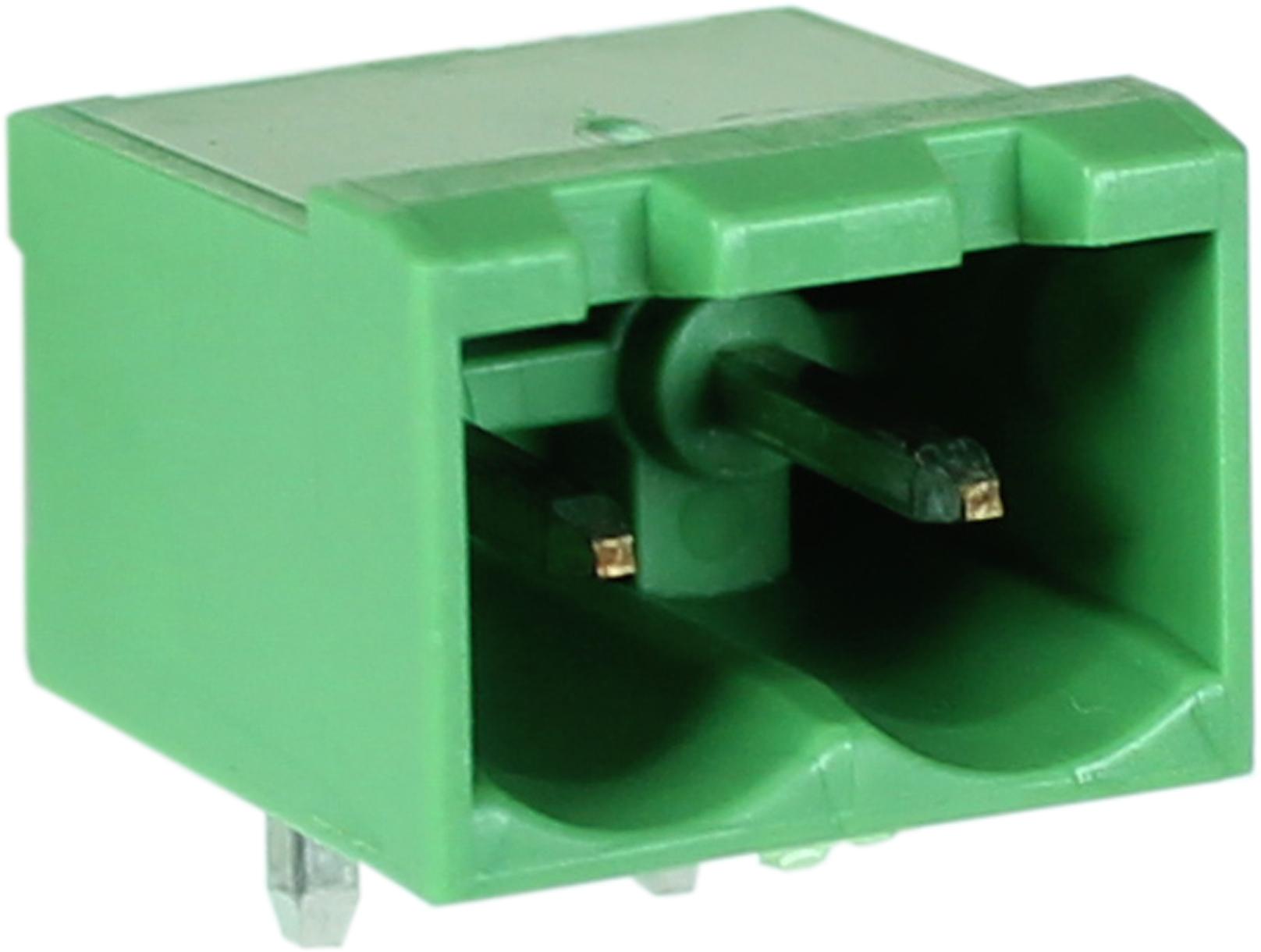 CamdenBoss Ltd-CTB9350/2A Steckverbinderleisten und Leiterplattenbuchsen Conn Shrouded Header (4 Sides) HDR 2 POS 5mm Solder RA Side Entry Thru-Hole