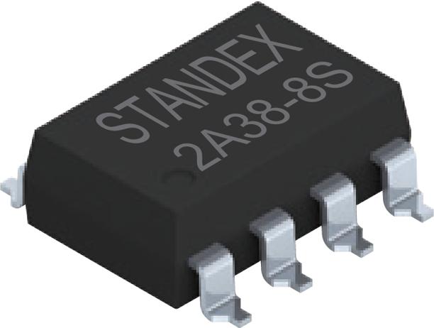 Standex-Meder Electronics-SMP-2A38-8ST Relè a stato solido Solid State Relay 50mA 1.5V DC-IN 0.07A 600V AC/DC-OUT 8-Pin SMD Tube