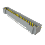 Conn Shrouded Header HDR 40 POS 2mm Solder RA Side Entry Thru-Hole Tube