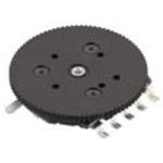 ALPS ALPINE CO., LTD-RK14J12R0A0C Widerstandstrimmern, Potenziometern und Regelwiderstande Res POT 10K Ohm 30% 0.03W 1(Elec)/1(Mech)Turn (17.2 X 15.5 X 2mm) Gull Wing SMD