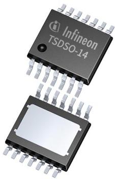 Infineon Technologies AG-BTS70041EPRXUMA1 Strombegrenzungsschaltern Current Limit SW 1-IN 1-OUT to 15A 14-Pin TSDSO EP T/R Automotive AEC-Q100