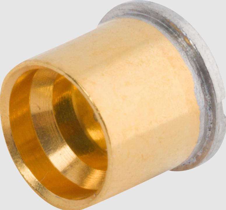Amphenol-1211-20021 RF-Steckverbinder Conn SMP 0Hz to 26.5GHz 50Ohm Solder ST SMD PL Gold Over Nickel Tray