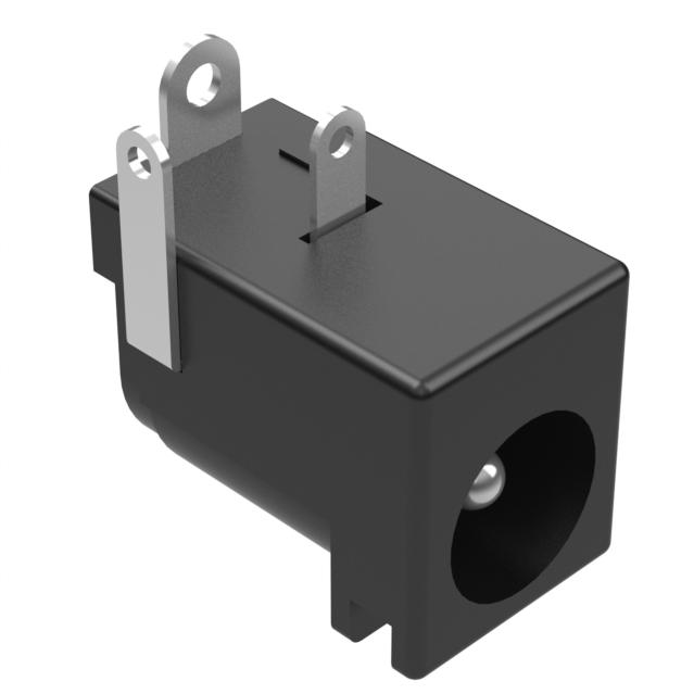 Tensility International-54-00129 Steckverbinder Conn DC Power RCP 2 POS Solder RA Thru-Hole 3 Terminal 1 Port