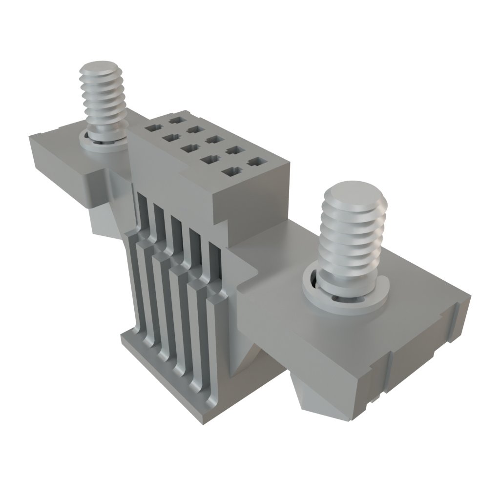 Samtec-ISDF-05-D-S Gaine de câblage de raccordement discret Conn Housing RCP 10 POS 1.27mm Crimp ST Cable Mount Black Tube