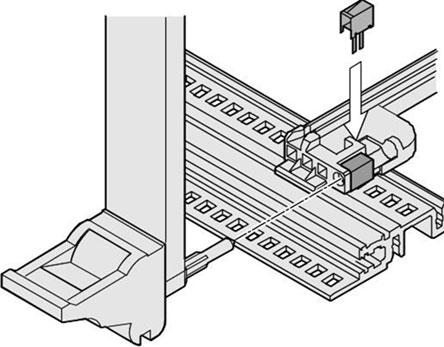 Schroff GmbH-24560256 null ESD Clip For Alignment Pin Of CPCI/VME64X Handle