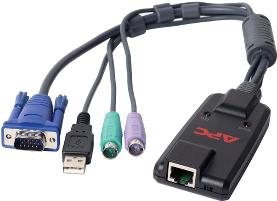 American Power Conversion-KVM-PS2VM Boîtes, boîtiers et supports APC KVM 2G, Server Module PS/2 with Virtual Media