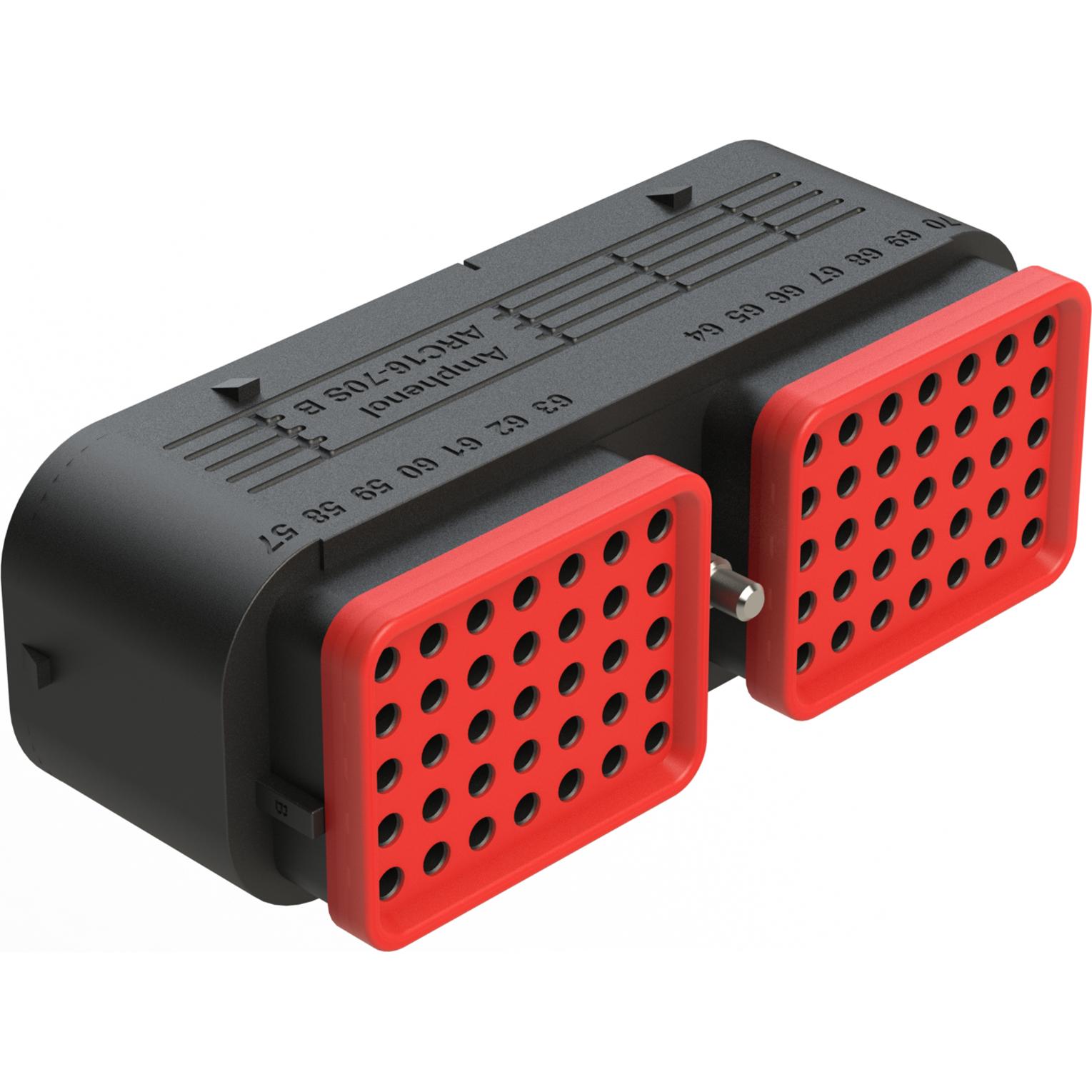 Amphenol-ARC16-70SB-P013 矩形连接器 Conn Rectangular SKT 70 POS ST Panel Mount Box