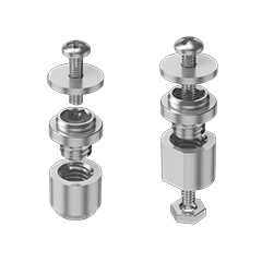 Samtec-JSO-B-05.50-01 Distanzhülsen Jack Screw Precision Board Stacking Standoff