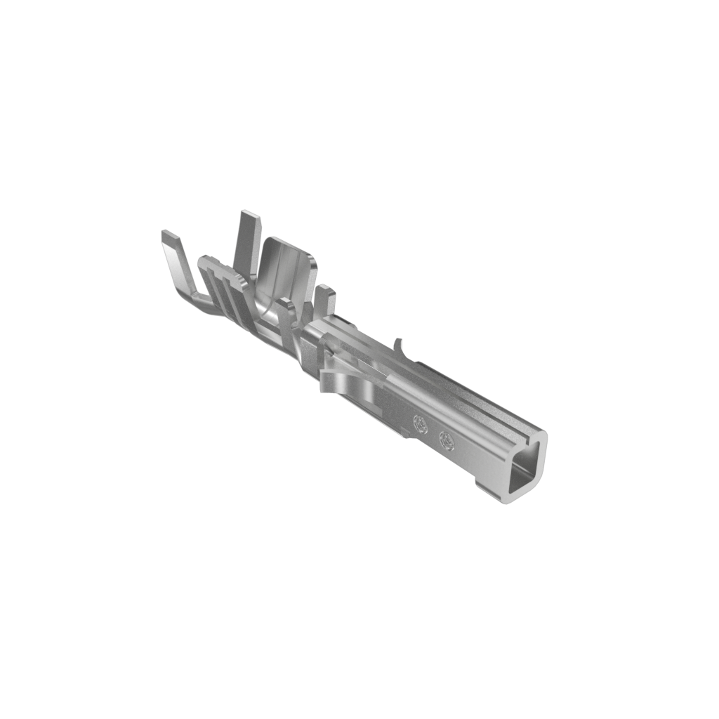 Amphenol Communications Solutions-10127718-001LF Connector Contact Minitek® Pwr 3.0, Wire to Board connector, Female Terminal, PhBr, Tin plating, Post-plated