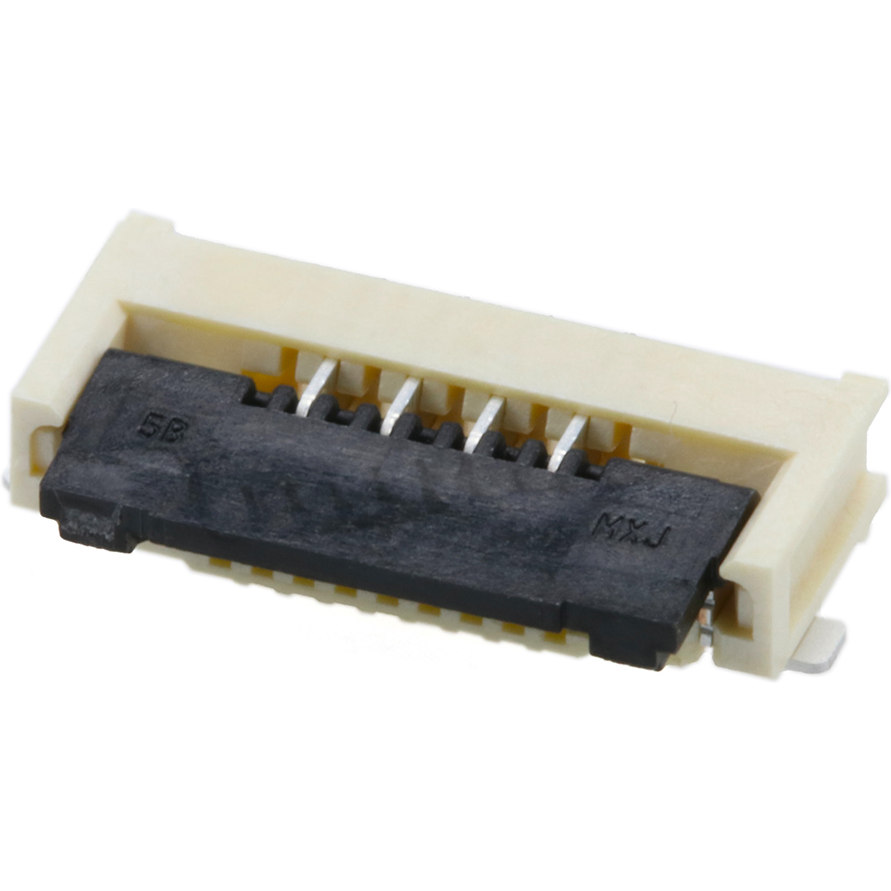 Molex-2005290040 Connector FFC-FPC Conn FFC/FPC Connector SKT 4 POS 1mm Solder RA SMD Easy-On™ T/R