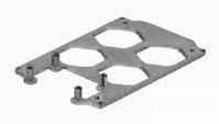 TE Connectivity-1110955-4 Accesorios del conector Connector Accessories Frame Straight Steel Zinc Carton
