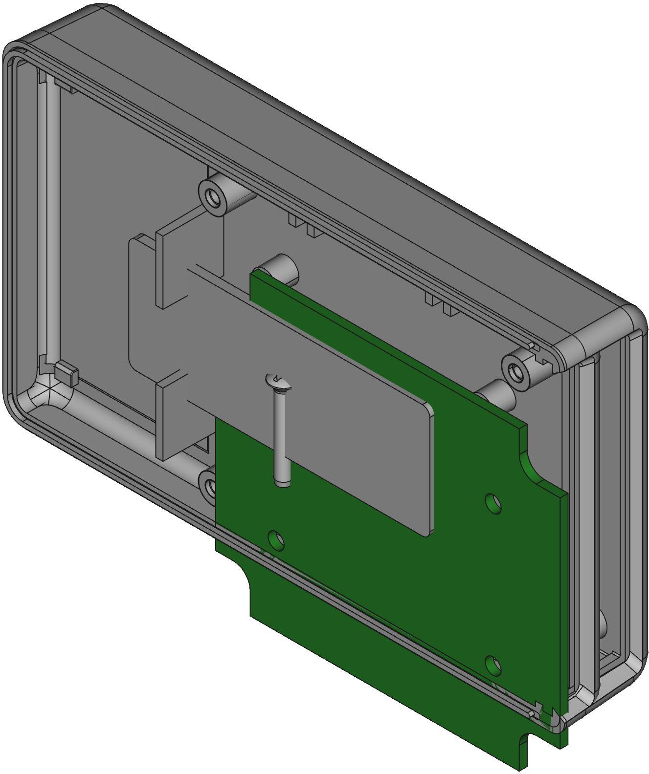 Hammond Manufacturing-1593QGY  Light Gray Acrylonitrile Butadiene Styrene Wall Mount Hand Held/Instrument Enclosures