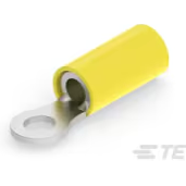 TE Connectivity-1-35787-0 Steckverbinderanschlüsse PIDG Ring Tongue Terminal 10-12AWG Copper Yellow 26.19mm Tin T/R