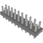 Conn Unshrouded Header HDR 20 POS 2mm Solder ST Top Entry Thru-Hole Bulk