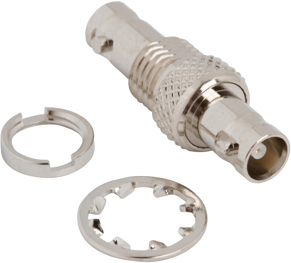 Amphenol RF-034-1109-12G 射频连接器 034-1109-12G Amphenol RF Connectors HD-BNC adapter 0Hz to 18GHz 75Ohm ST F/F Gold Bag - Arrow.com