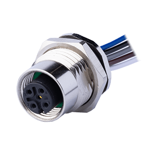 Same Sky (formerly CUI Devices)-CDM1223-08A-FW-F9-050-67 Connettore circolare M12 Female Circular Connector Jack