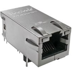 Conn RJ-45 F 8 POS 1.016mm Solder RA Thru-Hole 20 Terminal 1 Port
